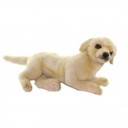 Soft Toy Dog, Golden Retriever by Hansa (46cm) 8200