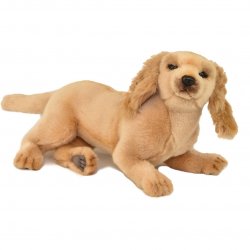 Soft Toy Dog, Cocker Spaniel by Hansa (46cm) 8201