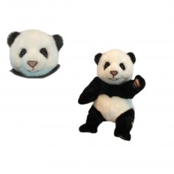 Soft Toy Panda Bear by Hansa (23cm) 6630