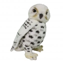 Soft Toy Snowy Owl  by Hansa (25cm) 7860