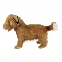 Soft Toy Norfolk Terrier Dog by Hansa (32cm) 4533