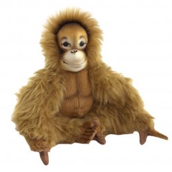Soft Toy Orangutan by Hansa (18cm) 7145