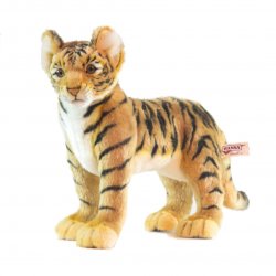 Soft Toy Wildcat, Tiger by Hansa (34cm) 4264