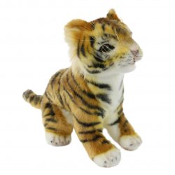 Sumatran Tiger Wildcat Cub by Hansa (28cm.L) 6680