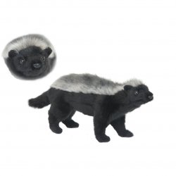 Soft Toy Ratel (Honey Badger) by Hansa (33cm) 6218