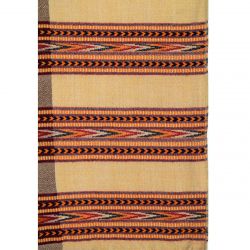 Narrow scarf - arrow - camel