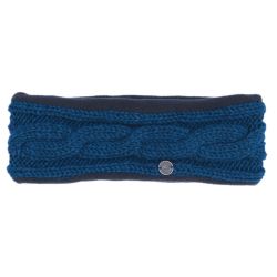 Pure Wool Fleece Lined - Cable Headband - Teal