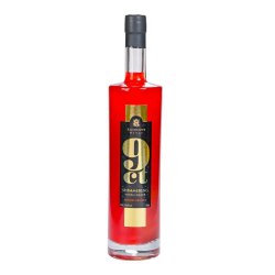 Chocolate Delight Basket : 70cl Toffee and Blood Orange Vodka, Belgian Chocolates and Dark Chocolate Shot Cups