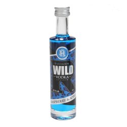 Wild Fruit Vodka Liqueur 5cl Box Set - Toffee/Caramel, Apple and Rasp, Chocolate, Green Apple, Blackcurrant, Tangy Orange, Strawberry