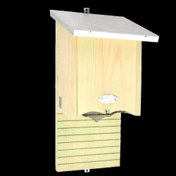 Bat Box Silhouette