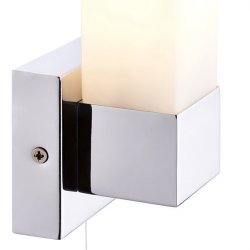 Saxby Square 40W 1lt Wall Light (39627)