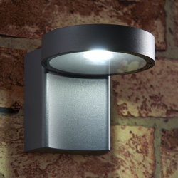 Saxby Oreti LED 9W IP44 Outdoor Wall Light (67695)