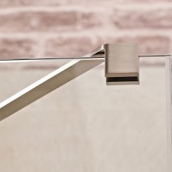 Roman Liberty 10mm Hinged Door with Two In-Line Panels 1600mm (Alcove Fitting)