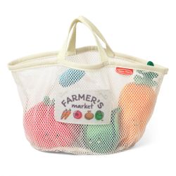 Melissa & Doug Multi-Sensory Market Basket Fill & Spill Infant Toy