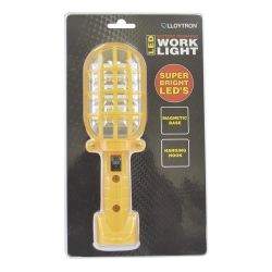 Lloytron D2601 LED Work Light Yellow Long Life LED Technology With Magnetic Base