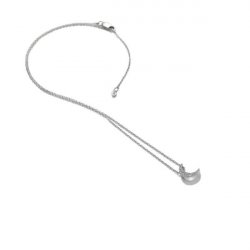 Hot Diamonds Silver Crescent Micro Bliss Pendant