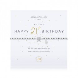 A LITTLE HAPPY 21st BIRTHDAY BRACELET