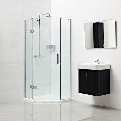 Roman Liberty 10mm Neo Angle 900mm Left Hand (Corner Fitting)