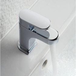 Vado Life Mini Mono Basin Mixer with Click Waste