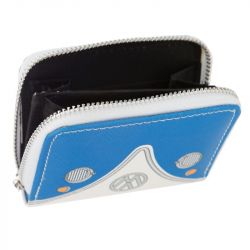 Volkswagen VW Campervan Blue Zip Round Purse Wallet