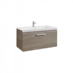 Roca Prisma Textured Ash 800mm Basin & Unit with 1 Drawer