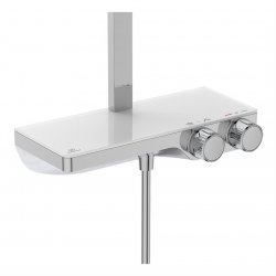 Ideal Standard Ceratherm S200 Exposed Thermostatic Square Shelf Shower Pack