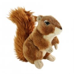Soft Toy Red Squirrel by Living Nature (18cm) AN49