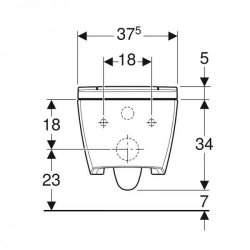 Geberit Aquaclean Sela Rimless White Satin Ceramic