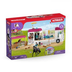 Horse Transporter Horsebox & Accessories - Schleich 42619 - 97 Pieces