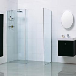 Roman Showers Haven L Shaped Pivoting Return Panel - 200mm Wide