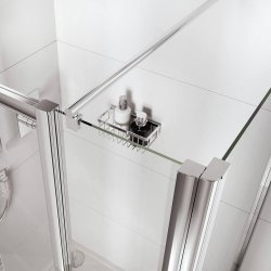 Roman Showers Haven 4mm Bi-Fold Shower Door - 900mm Wide