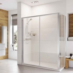 Roman Showers Haven Sliding Shower Door - 1000mm Wide