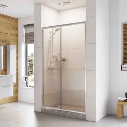 Roman Showers Haven Sliding Shower Door - 1000mm Wide