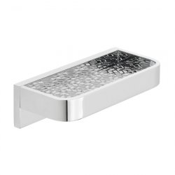 Vado Omika Small Shelf with Geometric Insert - Chrome