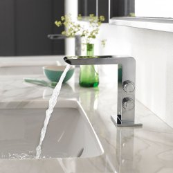 Vado Omika Mono Basin Mixer with Universal Waste