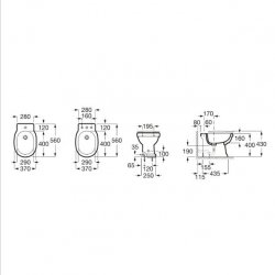 Roca Carmen Floorstanding 1 Tap Hole Bidet