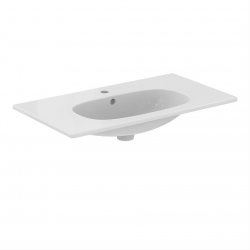 Ideal Standard Tesi Gloss Light Grey 80cm 2 Drawer Vanity Unit
