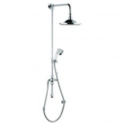 Bayswater Chrome Grand Rigid Riser Kit with Handset