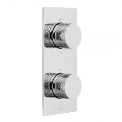 Vado Omika 2 Outlet Thermostatic Shower Valve with All-Flow Function - Chrome