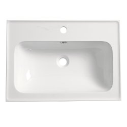 Tavistock Cadence 600mm Wall Mounted Vanity Unit - Oxford Blue