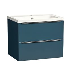 Tavistock Cadence 600mm Wall Mounted Vanity Unit - Oxford Blue