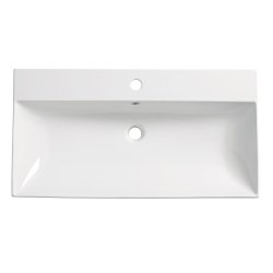 Tavistock Cadence 800mm Wall Mounted Vanity Unit - Gloss White