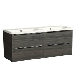 Tavistock Cadence 1200mm Wall Mounted Vanity Unit - Tundra Wood