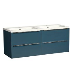 Tavistock Cadence 1200mm Wall Mounted Vanity Unit - Oxford Blue