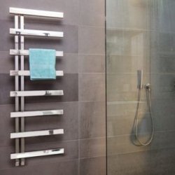 Bisque Alban Designer Chrome 1000 x 500mm Towel Warmer