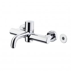 Armitage Shanks Markwik 21+ Panel Mounted Thermostatic Basin Mixer Tap Time Flow Sensor - Chrome