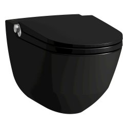 Laufen Riva Smart Shower WC Toilet - Matt Black