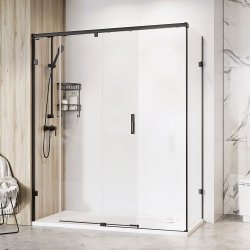 Roman Liberty 8mm Sliding Door Right Hand 1500 x 900mm (Corner Fitting)