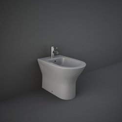 RAK Ceramics Feeling 360mm Back to Wall Matt Grey Bidet