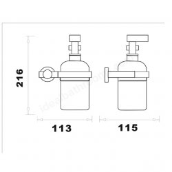 RAK Sphere Soap Dispenser